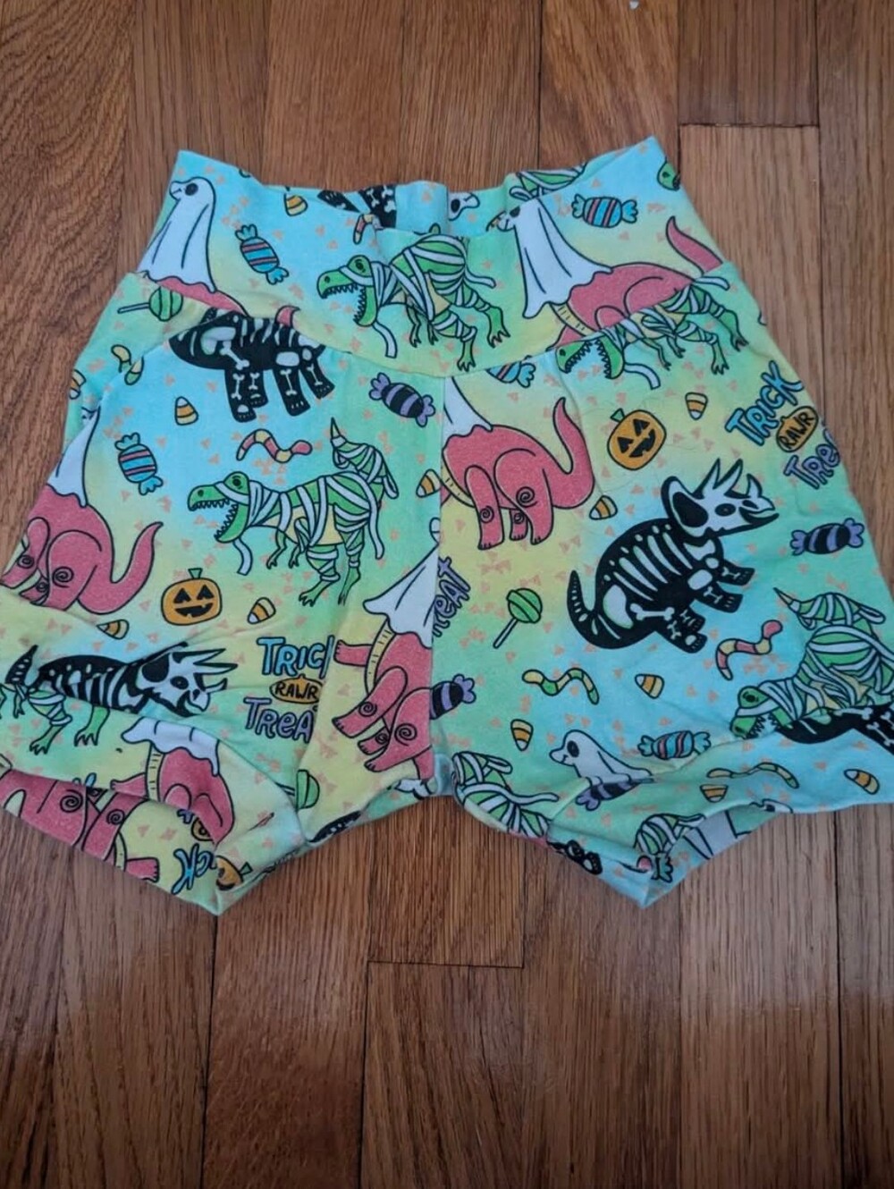 Halloween dinosaur Shorts